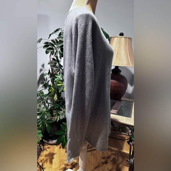Micheal by Micheal Kors Cotton blend small gray tunic sweater Cute! - Picture 10 of 16